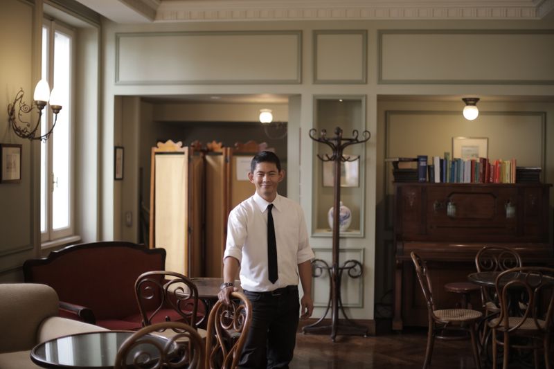 James Parker, Operations Manager at Chopt restaurant New York